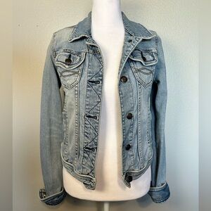 Abercrombie and Fitch Y2K Women's Classic Jean Jacket